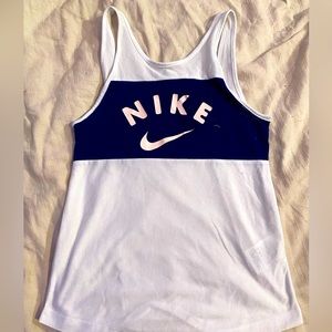 Nike open back tank
